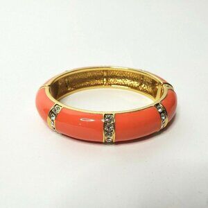 J.Crew Women's Hinged Bracelet Oval Rhinestones